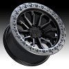 TIS Wheels 556BA (6-Lug) Satin Black Custom Truck Wheels 3