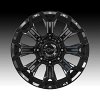 Worx Offroad 821B Gloss Black Custom Truck Wheels 3