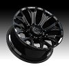 Worx Offroad 821B Gloss Black Custom Truck Wheels 2