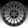 XD Series XD857 Whiplash Satin Black Custom Truck Wheels Rims 3