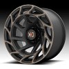 XD Series XD860 Onslaught Machined Black Bronze Tint Custom Truck Wheels Rims 4