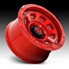 XD Series XD861 Storm Candy Red Custom Truck Wheels Rims 5