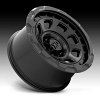 XD Series XD861 Storm Satin Black Custom Truck Wheels Rims 6