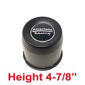 1515002SB / American Racing Push-Thru Satin Black Center Cap 5