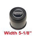 1515002SB / American Racing Push-Thru Satin Black Center Cap 3