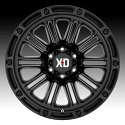 XD Series XD846 Double Deuce Satin Black Custom Wheels Rims 3