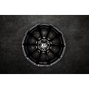 XD Series XD847 Outbreak Gloss Black Milled Custom Wheels Rims 5