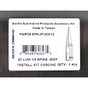 SPKJP-00012 / Gorilla Chrome Spike Lug Kit 1/2-20 (Jeep 23 pack) 5