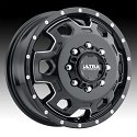 Ultra 017BM Warlock Dually Gloss Black Custom Wheels Rims 2