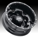 Ultra 017BM Warlock Dually Gloss Black Custom Wheels Rims 5