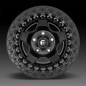 Fuel Warp Beadlock D118 Matte Black Custom Wheels Rims 5