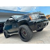 TIS Offroad 553BM Gloss Black Milled Custom Truck Wheels 3