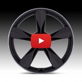 American Racing AR946 TTF Gloss Black Custom Wheels 4