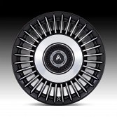 Asanti Black Label ABL40 Tiara Machined Black Custom Wheels 3