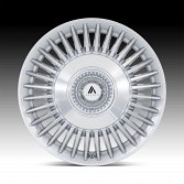 Asanti Black Label ABL40 Tiara Machined Silver Custom Wheels 3