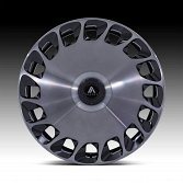 Asanti Black Label ABL45 Aristocrat Machined Black DDT Custom Wheels 3