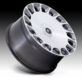 Asanti Black Label ABL45 Aristocrat Machined Platinum Custom Wheels 2