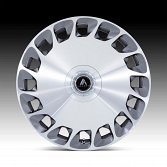 Asanti Black Label ABL45 Aristocrat Machined Platinum Custom Wheels 3