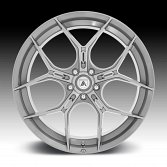 Asanti Black Label ABL37 Monarch Titanium Brushed Custom Wheels 3