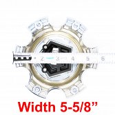 CAP-547C-6-TIS / TIS Chrome Bolt-On Center Cap 4