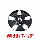 CAP-5C1-B20 / Gear Alloy Gloss Black Snap In Center Cap 4