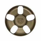 CAP-5H-Z22 / Gear Alloy Matte Bronze 5-Lug Snap-In Center Cap 2