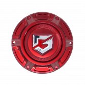 CAP-6C-R21 / Gear Offroad Red Bolt On Center Cap 2