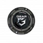 CAP-6C2-B19 / Gear Alloy Gloss Black 6 Lug Bolt-On Center Cap 2