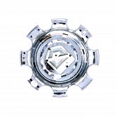 CAP-8L1-C19 / Gear Alloy Chrome Bolt On Center Cap 3