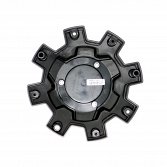 CAP-CLS8X-UR / Center Line Satin Black Bolt-On Center Cap 3