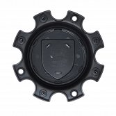 CAP-FG-8B-GF / Gear Alloy Gloss Black Bolt In Center Cap 2