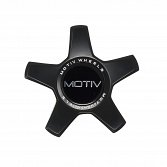 CAP-MH3-M21/ Motiv Satin Black Snap In Center Cap 2