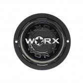 CAP-WX6-B20 / Worx Alloy Gloss Black 5/6-Lug Bolt On Center Cap 2