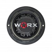 CAP-WX6-BR20 / Worx Alloy Gloss Black 5/6-Lug Bolt On Center Cap 2