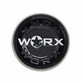 CAP-WX8T-B20 / Worx Alloy Gloss Black Tall 8-Lug Snap On Center Cap 2