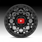 Fuel Unit D786 Matte Black Custom Truck Wheels Rims - D786 / Unit ...