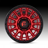 Fuel Cycle D834 Candy Red Custom Truck Wheels 3