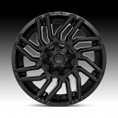 Fuel Typhoon D775 Matte Black Custom Truck Wheels 3