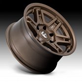 Fuel Slayer D837 FFT Matte Bronze Custom Truck Wheels 2