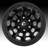 Fuel Covert Beadlock D114 Satin Black Custom Wheels Rims 3