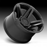 Fuel SFJ D763 Matte Black Custom Truck Wheels Rims 2