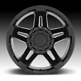 Fuel SFJ D763 Matte Black Custom Truck Wheels Rims 3