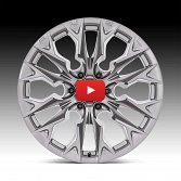 Fuel Flame 6 D806 Platinum Custom Truck Wheels 4