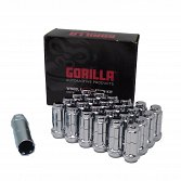 K6TS-14150GR / Gorilla Chrome Closed Truck Spline 6-Lug Kit 2