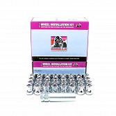 K8TOS-14150GR / Gorilla Chrome Open Truck  Spline 8-Lug Kit 2