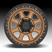 KMC Chase KM548 Matte Bronze Custom Wheels Rims 3