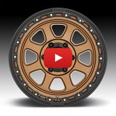 KMC Chase KM548 Matte Bronze Custom Wheels Rims 4