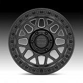 KMC KM549 GRS Satin Black Custom Truck Wheels 3