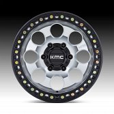 KMC KM550 Riot SBL Machined Custom Truck Wheels 3