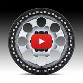 KMC KM550 Riot SBL Machined Custom Truck Wheels 4